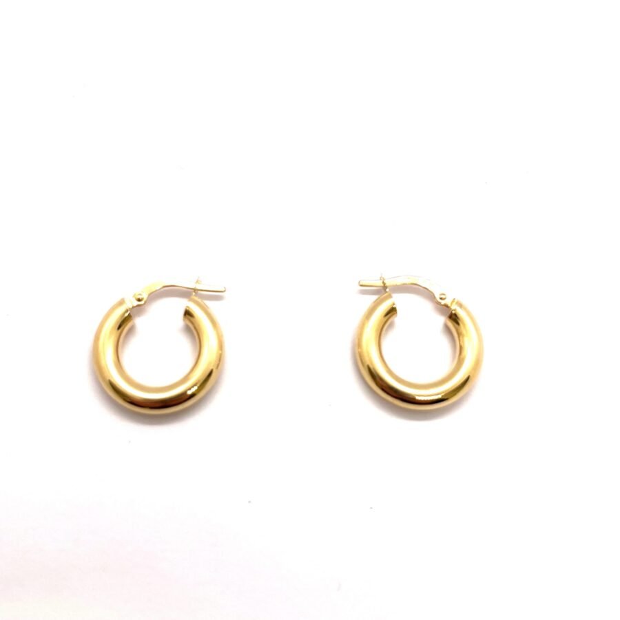 Orecchini In Oro 18Kt Cerchi Donna 1.8Cm - immagine 2
